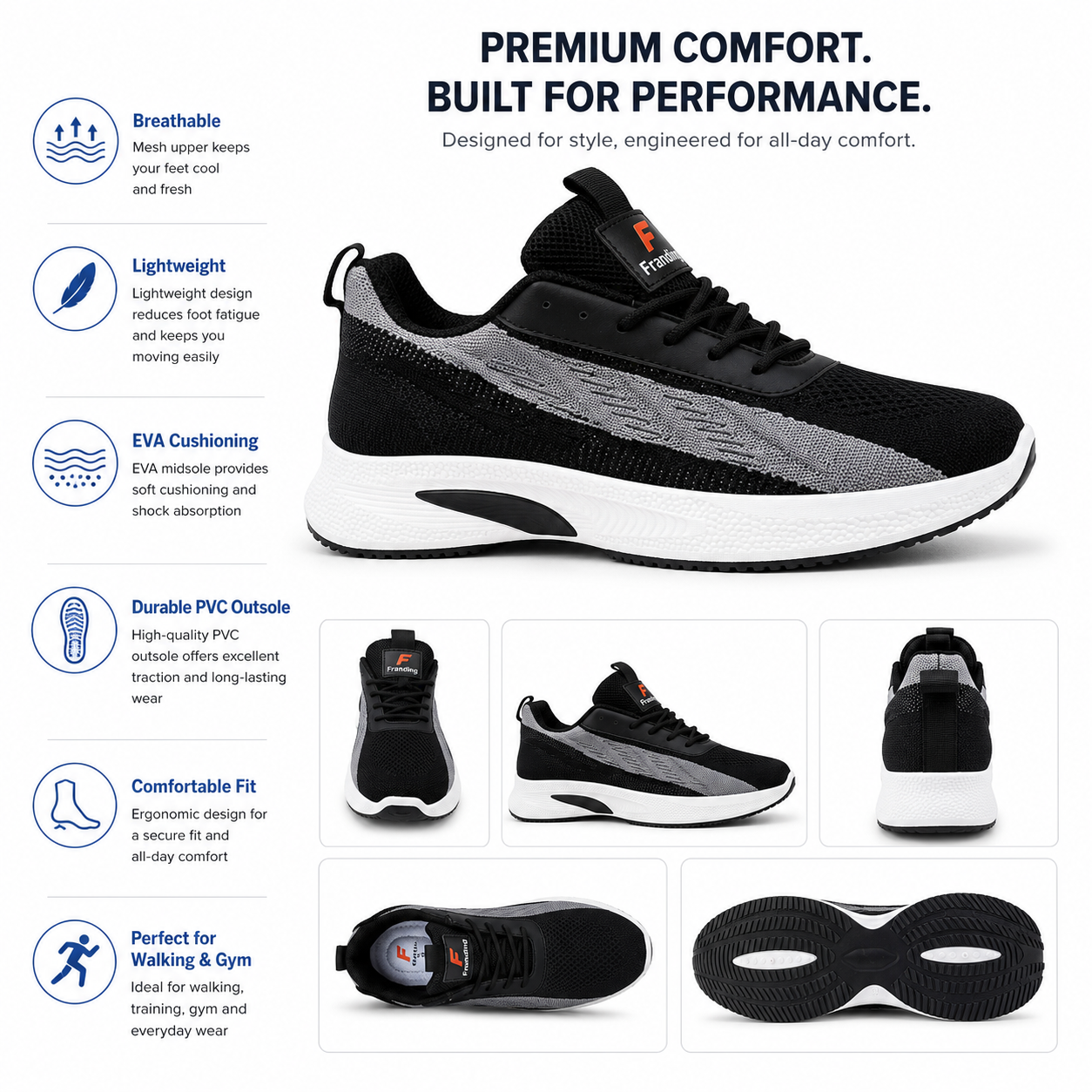 Zapatilla Franding UltraFlex